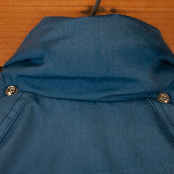 Vintage 80s The North Face Blue Poly Fill Jacket- Brown Label, Made in USA - Picture 13 of 14